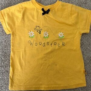 Woodstock snoopy girls T-Shirt with Embroidered Design